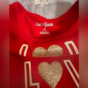 Cat & Jack girls Valentines dress